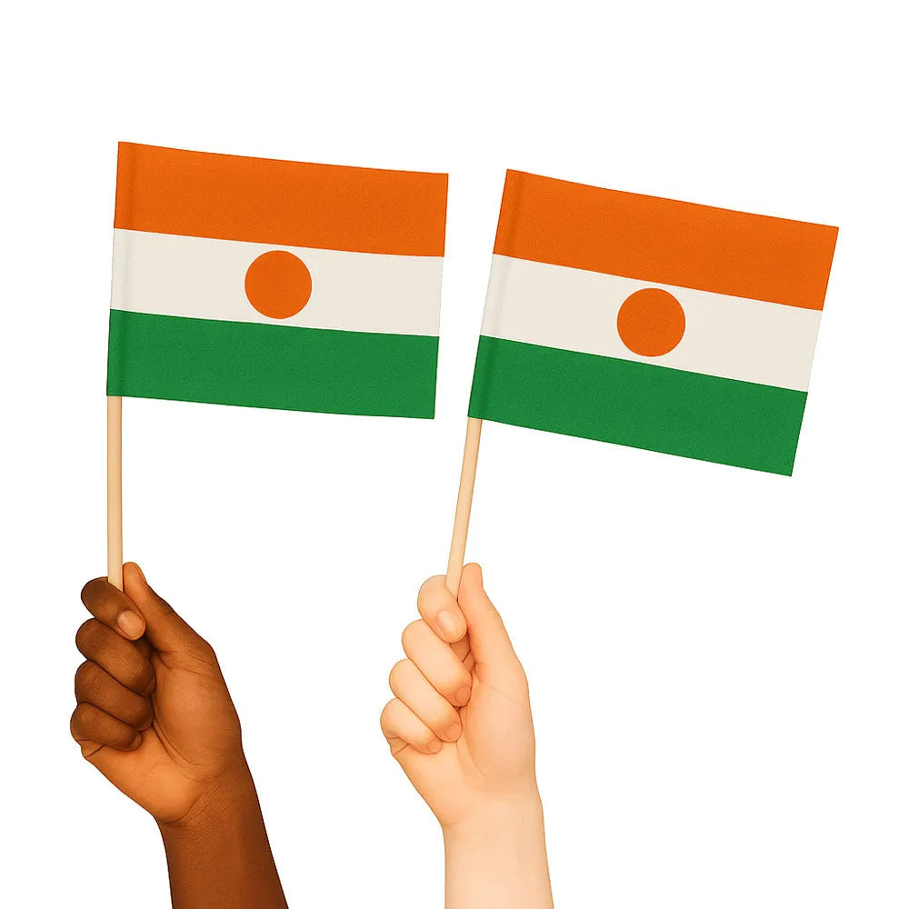 Niger Handwaving Flags