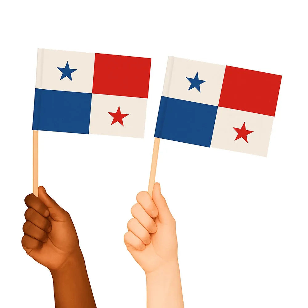 Panama Handwaving Flags