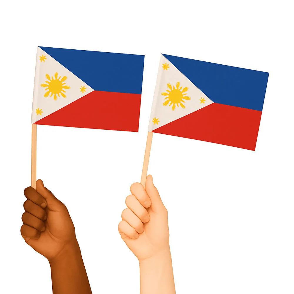 Philippines Handwaving Flags