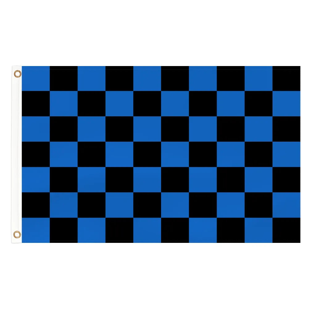 Chequered Lightweight Flags (Various Colours)