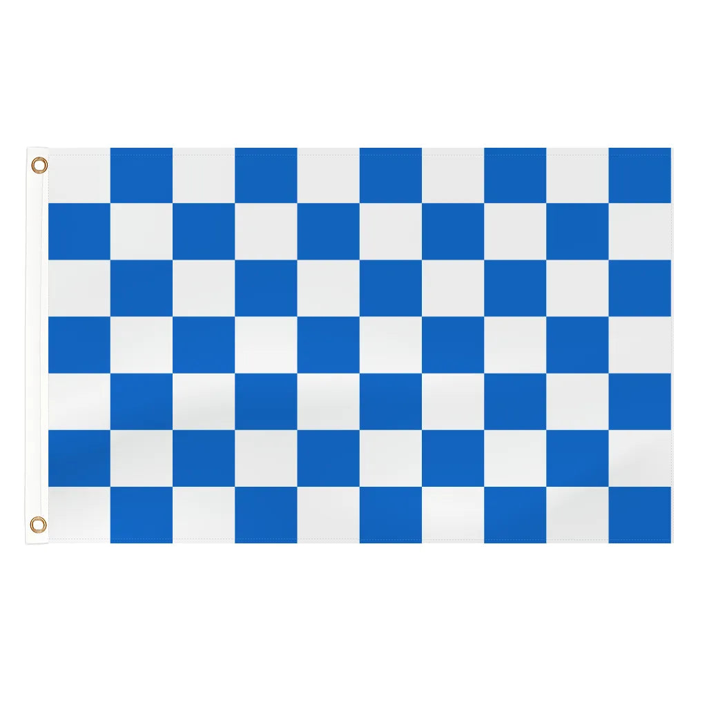 Chequered Lightweight Flags (Various Colours)