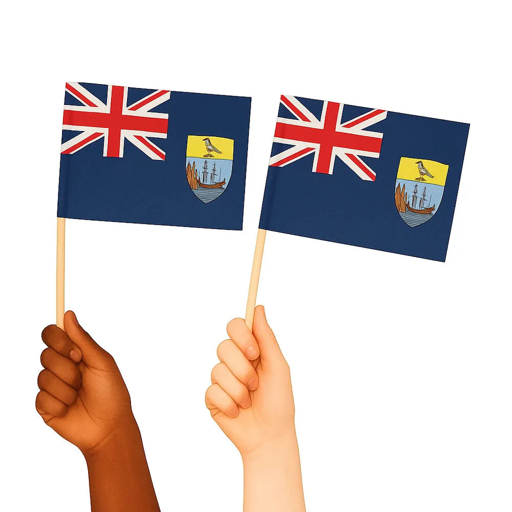 St Helena Handwaving Flags