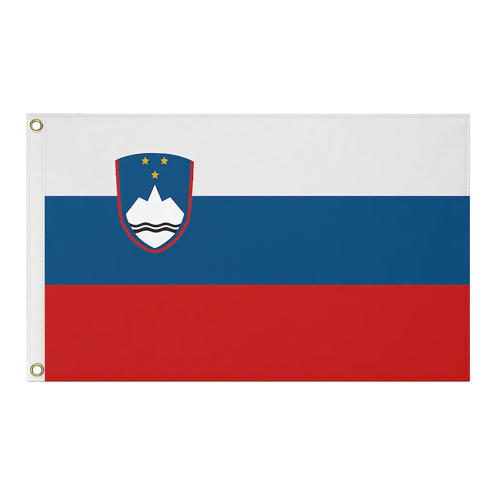Slovenia light weight flag.