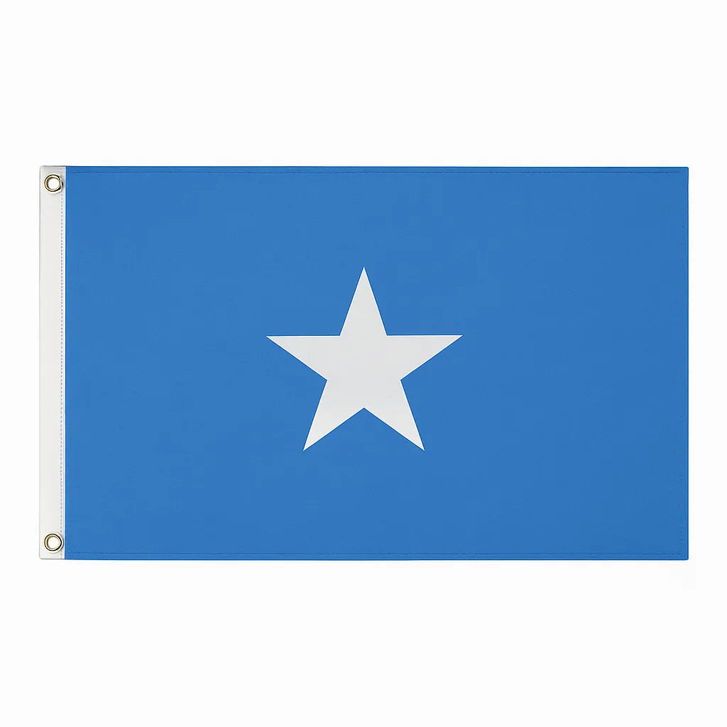 Somalia novelty flag – national design with brass eyelets, ships from the UK