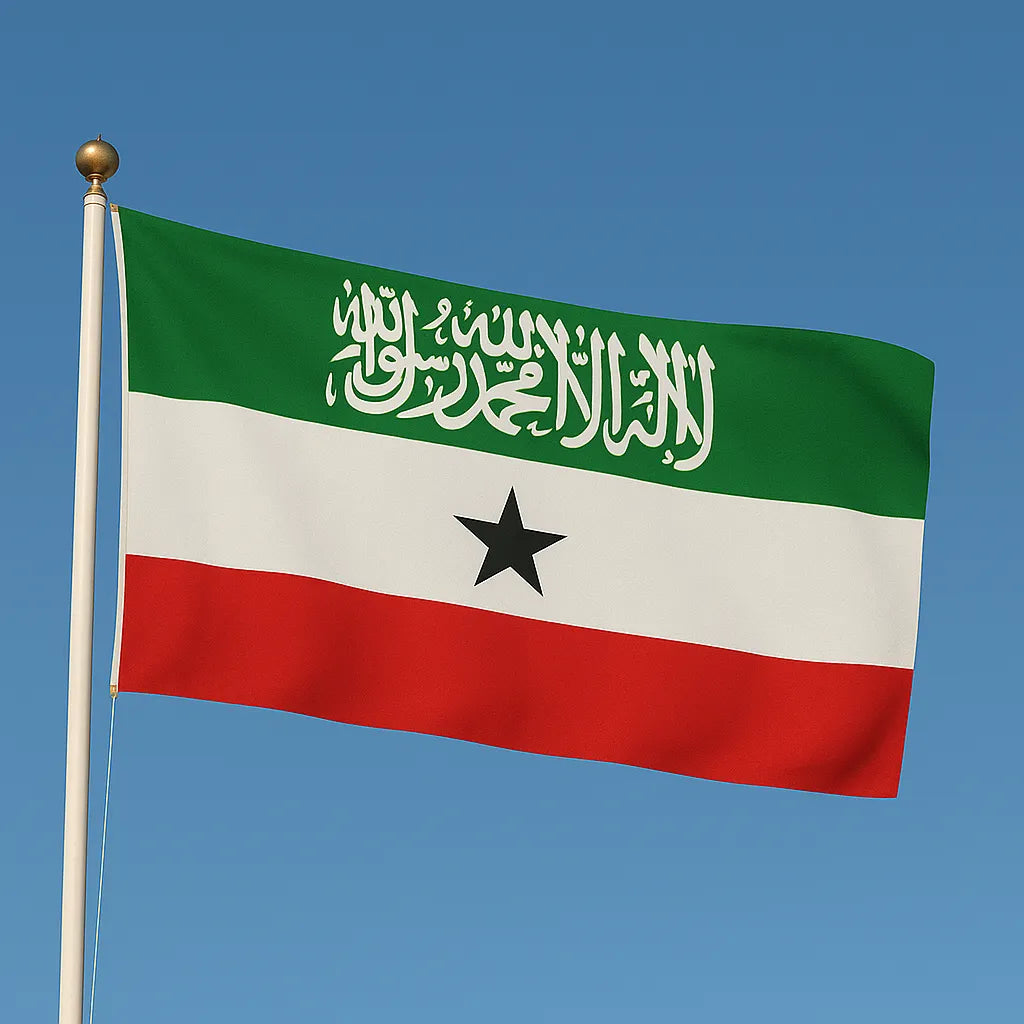 Sewn Somaliland Flag – premium woven polyester, professional quality for long-term external display.