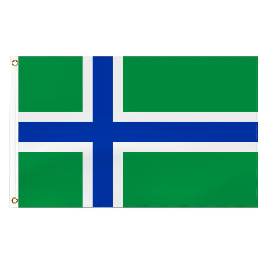 South Uist island flag - 5ft x 3ft lightweight polyester with brass eyelets