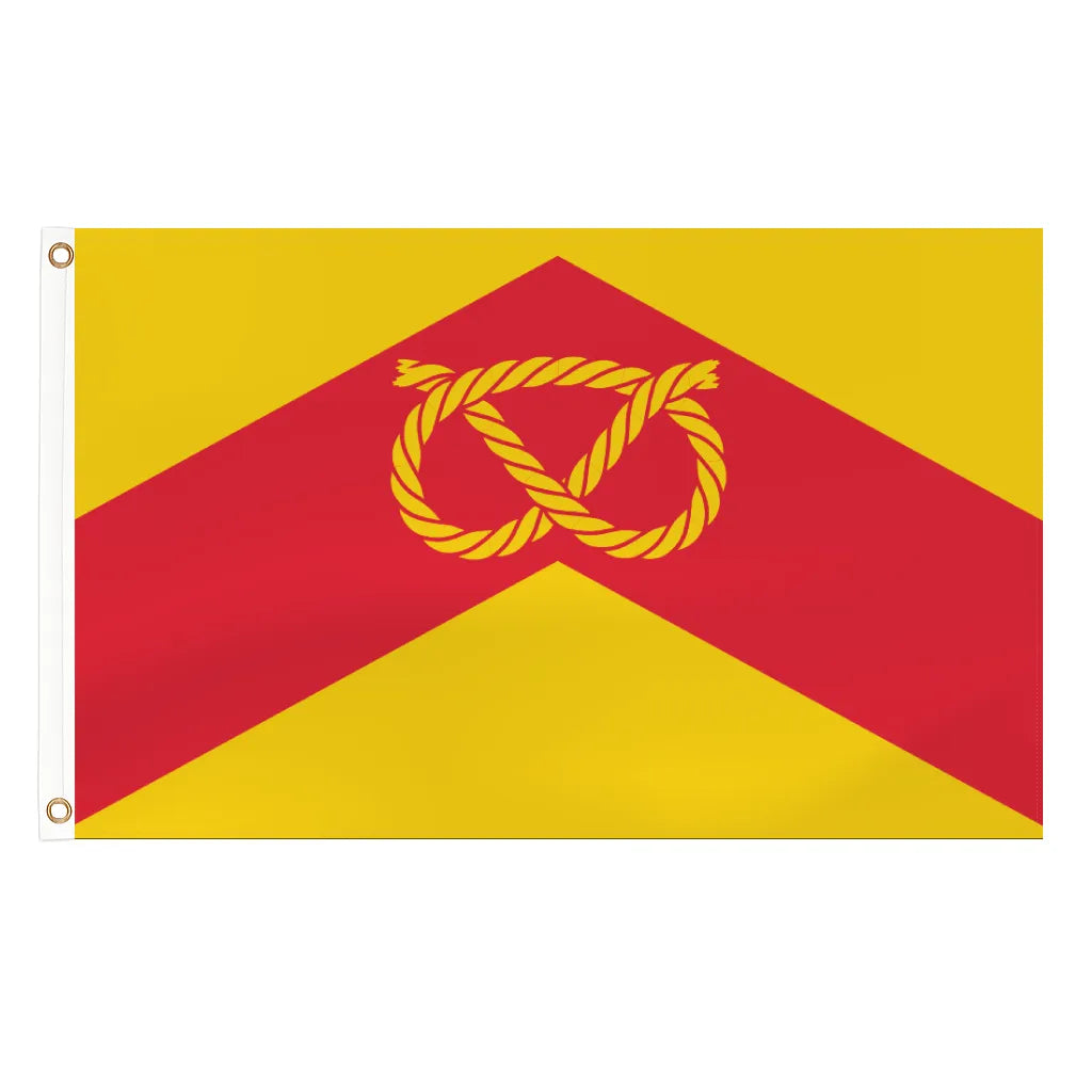Staffordshire county flag - 5ft x 3ft lightweight polyester with brass eyelets
