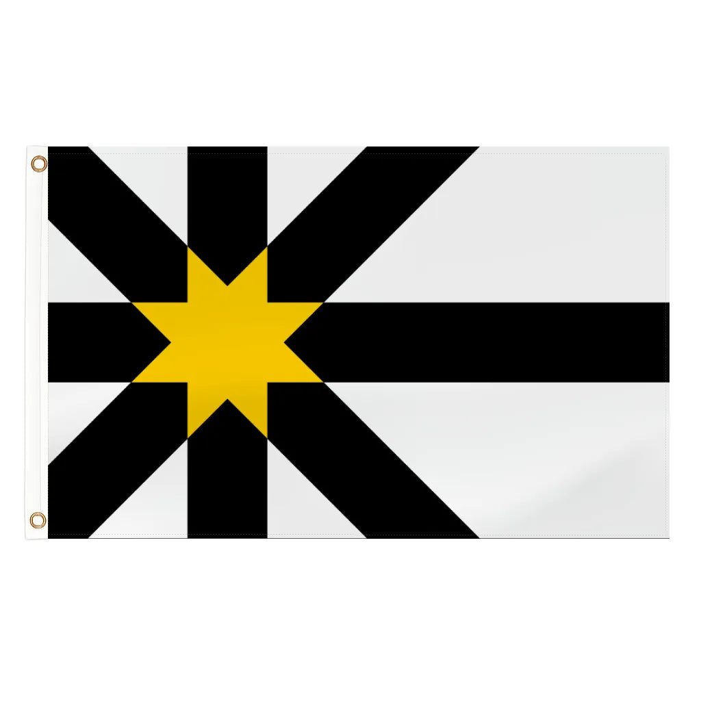 Sutherland county flag - 5ft x 3ft lightweight polyester with brass eyelets