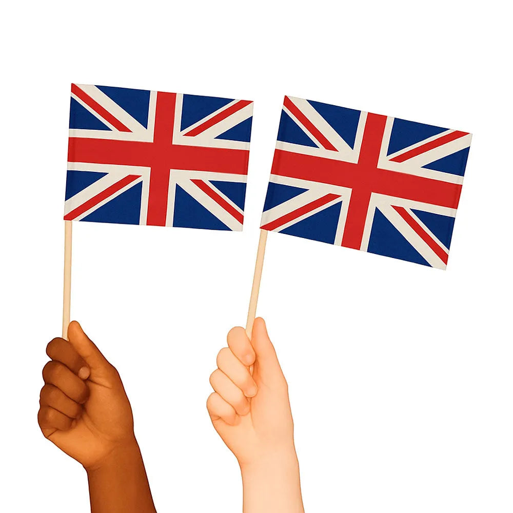United Kingdom Handwaving Flags