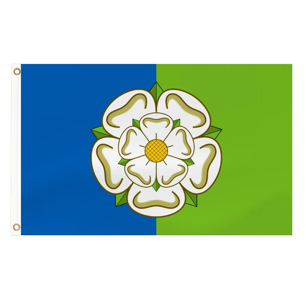 Yorkshire East Riding county flag - 5ft x 3ft lightweight polyester with brass eyelets