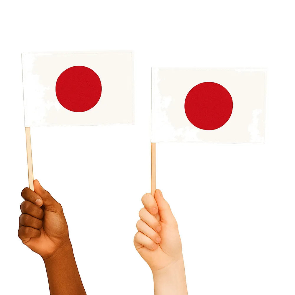 Japan Handwaving Flags