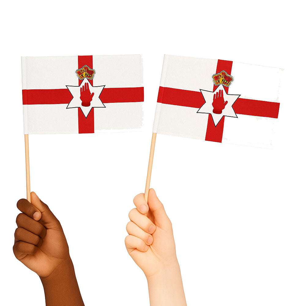 Northern Ireland Handwaving Flags
