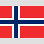 Norway Sewn Flagpole Flag