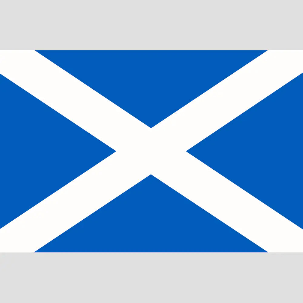 Scotland - St Andrews Cross High Quality Sewn Flag (Scottish Saltire)