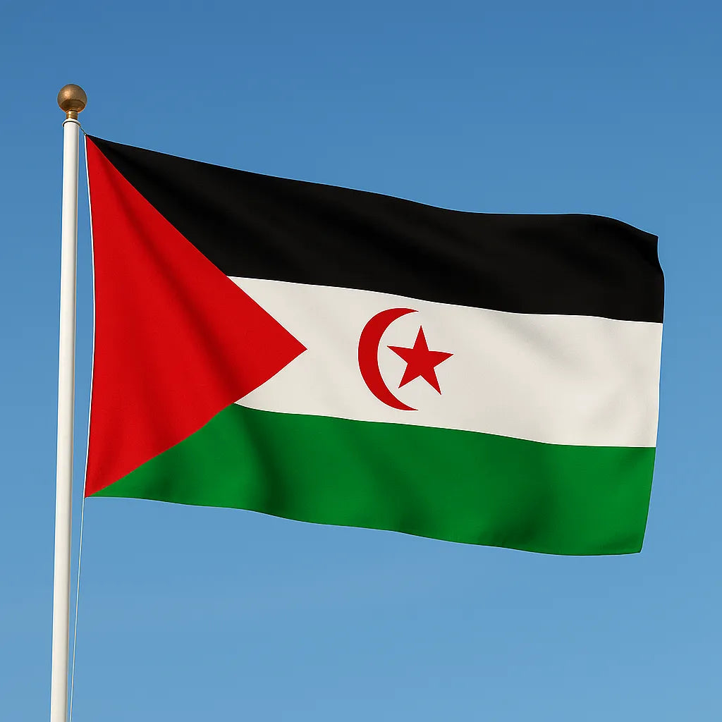 Sewn West Sahara Flag – premium woven polyester, professional quality for long-term external display.